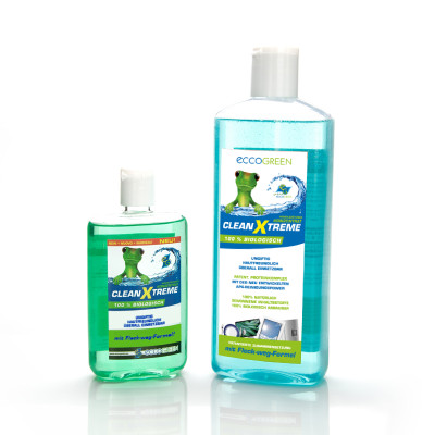 clean-X-treme 100% Bio-Reiniger - patentierte Zusammensetzung