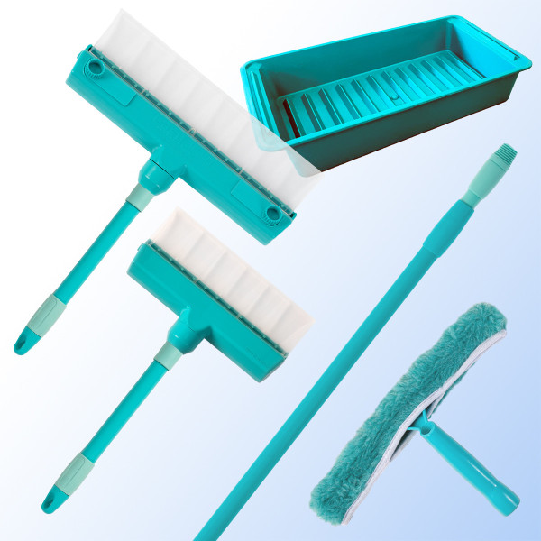 easyLIGHT All-in-One-Set (5-in-1) - 30cm + 22cm mit Teleskopstiel und Abstreifwanne