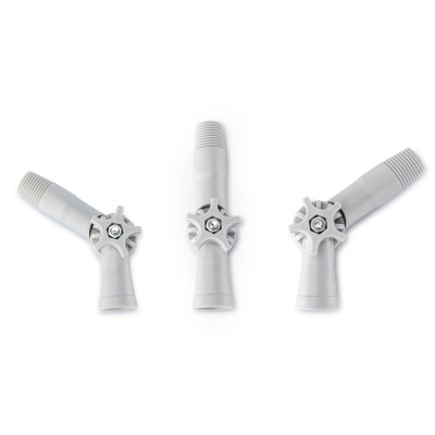 Articulated adapter for the easyLIGHT telescoping handle or the short handle