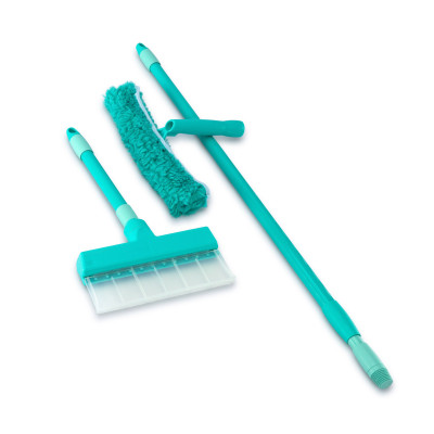 easyLIGHT 22cm (8.66 inch) squeegee-set extended (with telescoping pole)