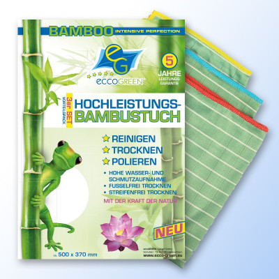 Hautschonendes Hochleistungs-Bambustuch mit 30% Bambusfaser